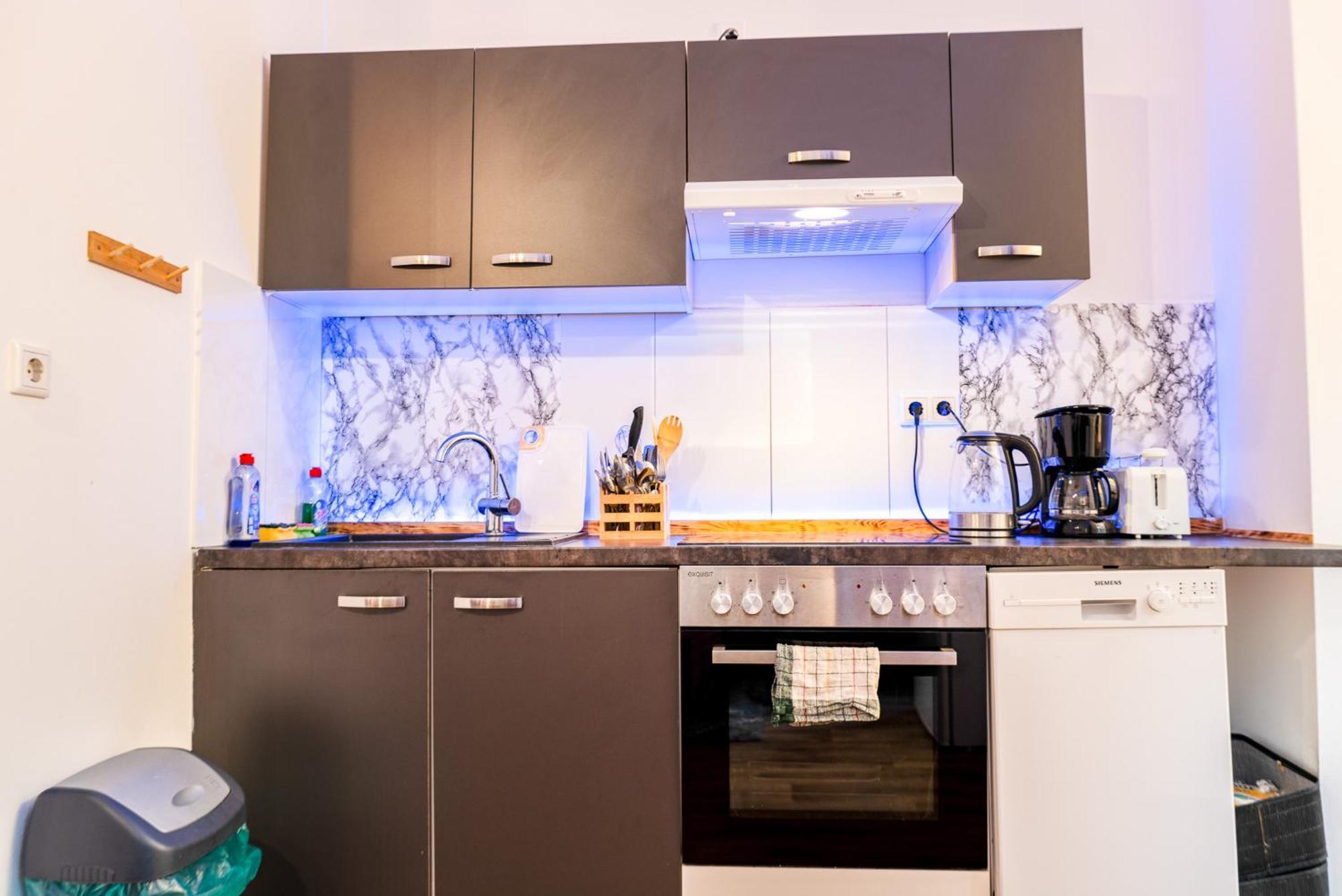 #221 Moderne City Wohnung Im Herzen Von نيوس المظهر الخارجي الصورة