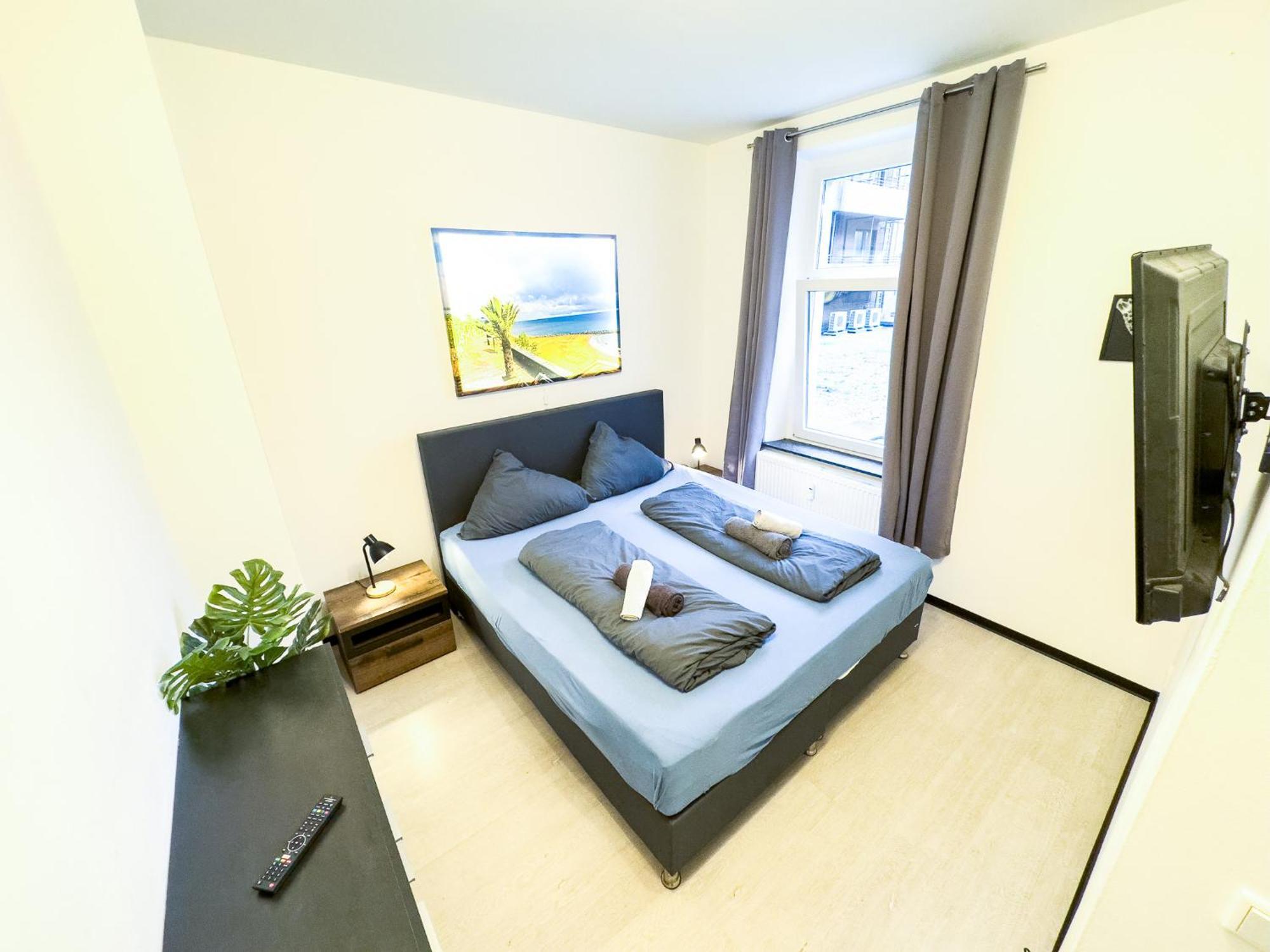 #221 Moderne City Wohnung Im Herzen Von نيوس المظهر الخارجي الصورة